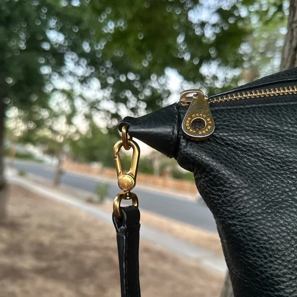 Marc By Marc Jacobs Black Satchel with Gold Accents - Picture 7 of 7